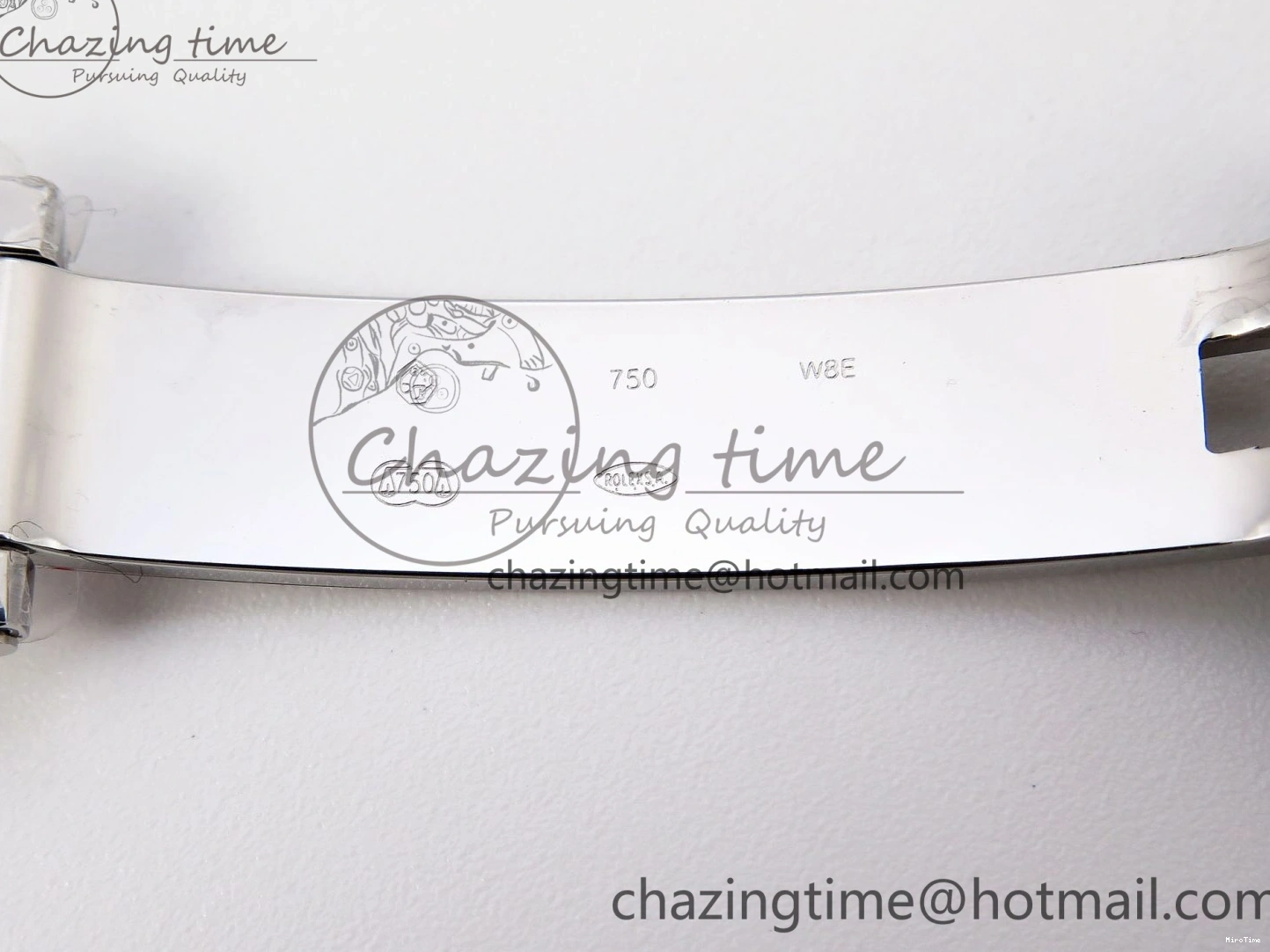 MiroTime 0328 ComfortFit DayDate 40 SS GSF Gain Weight Gray Stick Dial on President Bracelet A 1927